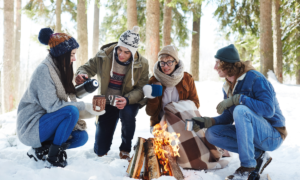 Campamento de invierno para adolescentes